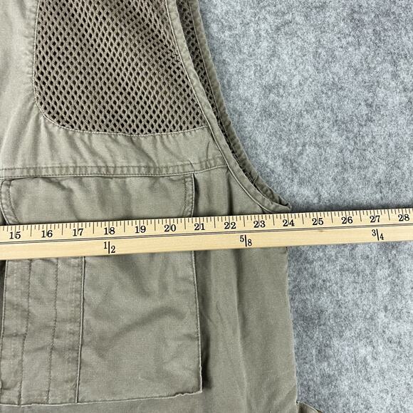 Domke PhoTOGS Vest Mens Large Khaki Mesh Utility Photographer Fishing Outdoor - Picture 7 of 13